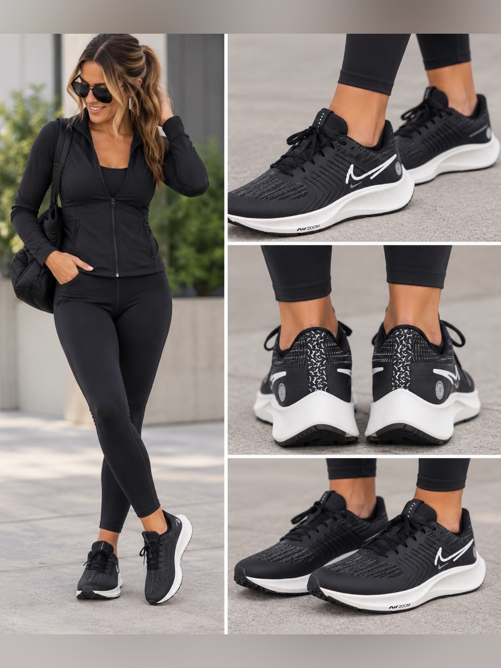 Nike Air Zoom Pegasus 38 Shield
Black Platinum Shoes Women's Size
8